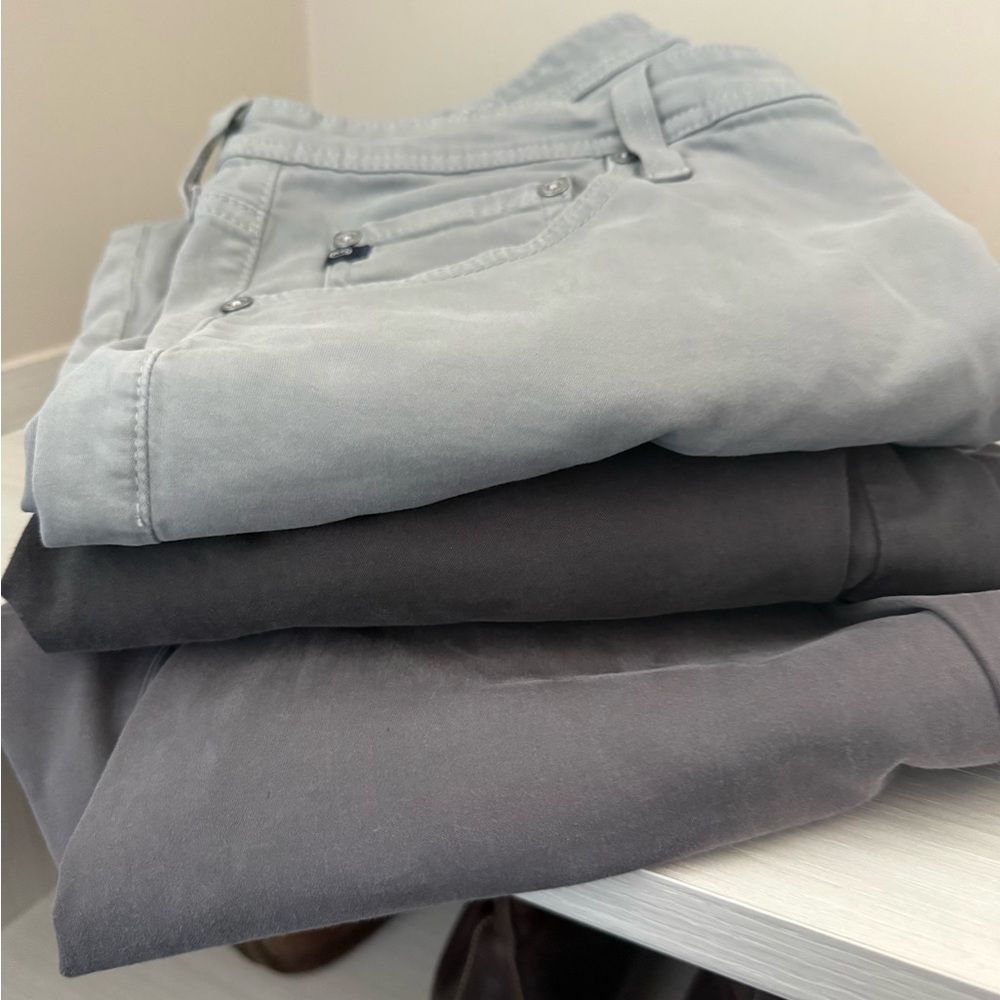 3 pairs of AG Adriano Goldschmied Slim Straight Pant - Picture 7 of 9